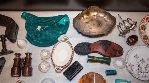 real artifacts from titanic.